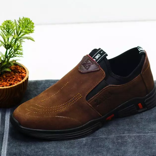 حذاء ZARA الجلدي 100%