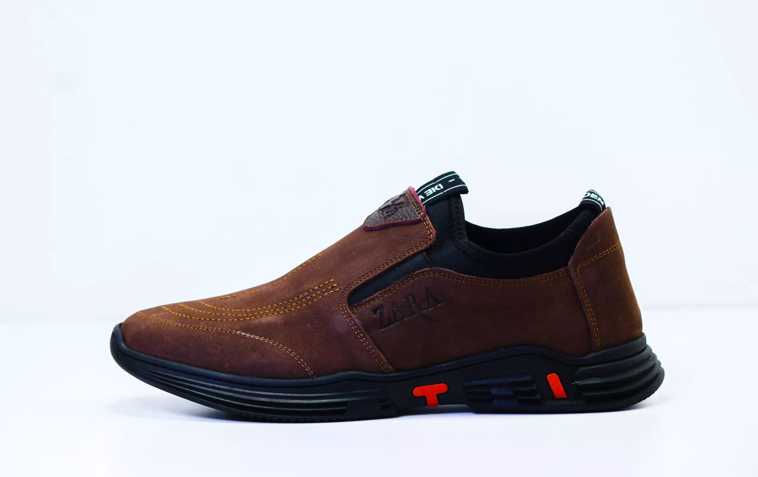 ⁦حذاء ZARA الجلدي 100%⁩ - الصورة ⁦6⁩