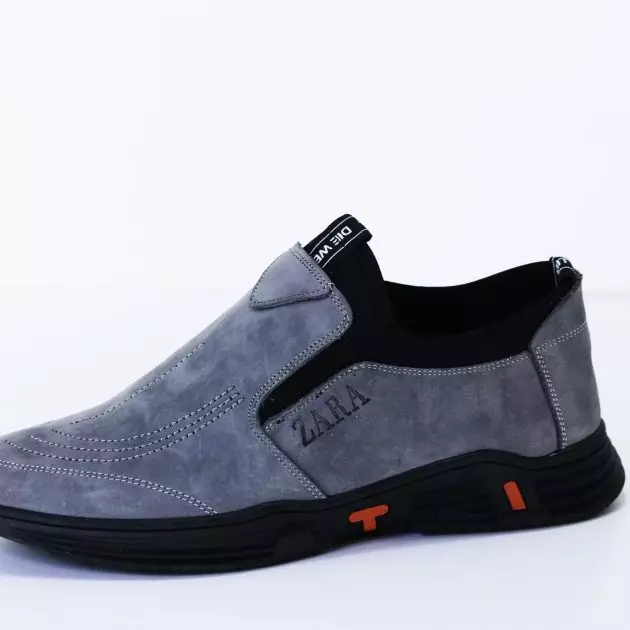 حذاء Zara جلد طبيعي لون رائع